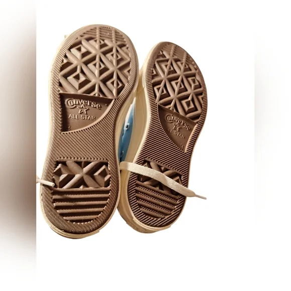 Converse PLAY Commes De Garcons Colab Blue Sneakers Men's 3 Women's 5 Low BLUE - Picture 2 of 8